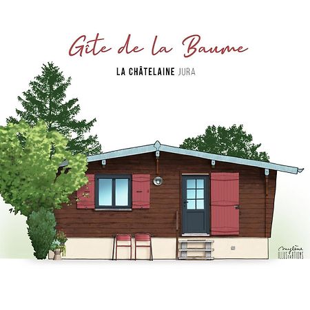 Chalet De La Baume La Chatelaine Екстер'єр фото